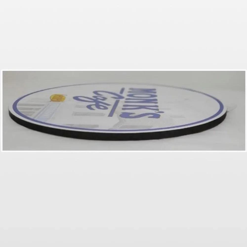 New White Painted Wood Seinfeld Home Sign